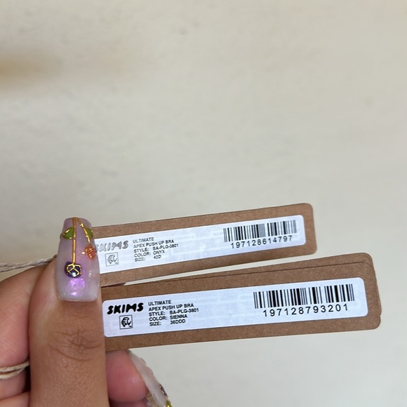 SKIMS Nipple Bra Ultimate Apex Push-Up Bra Sienna NWT - Picture 11 of 11